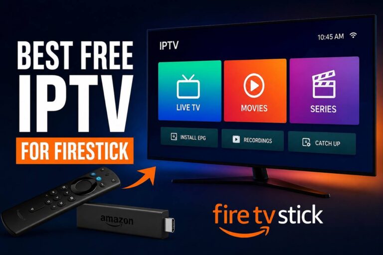 Best Free IPTV for Firestick – Amazon Fire TV Stick Streaming Live TV, Movies and Series in HD, Full HD and 4K.