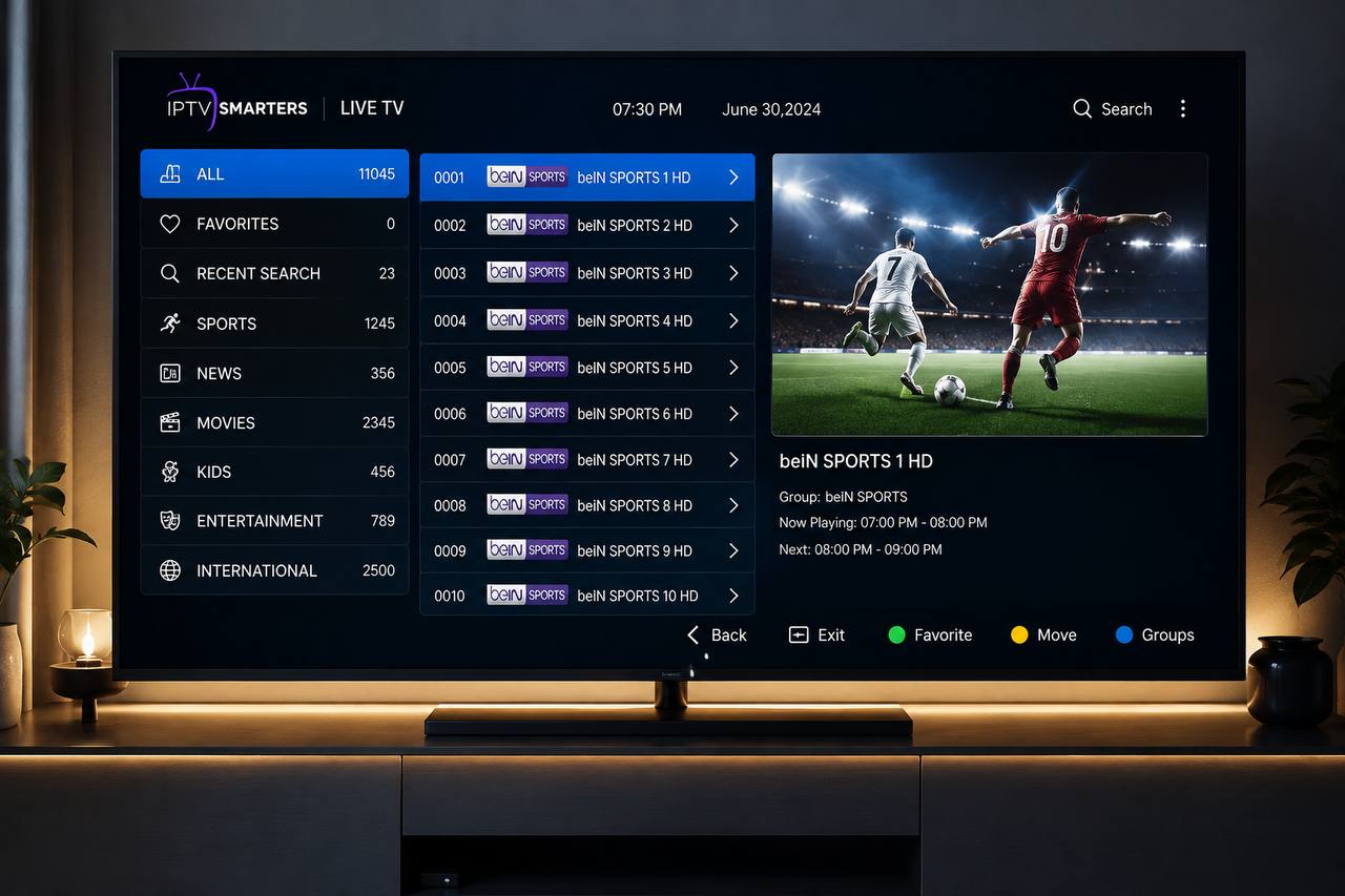 iptv channel list